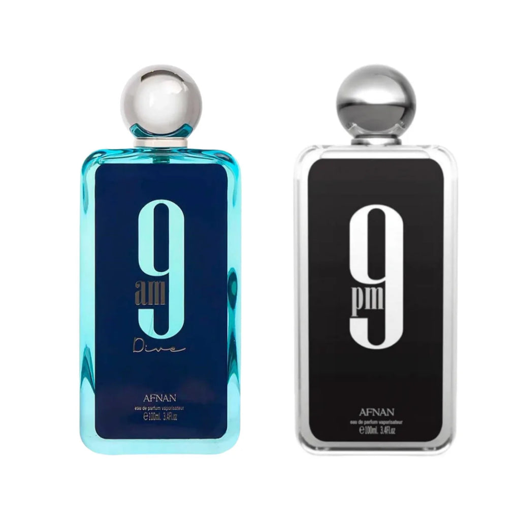 100ml Afnan 9AM 9PM Eau de Parfum Elixir Unisex Men's Cologne Spray Perfume High-end Long-lasting Arabic Perfume